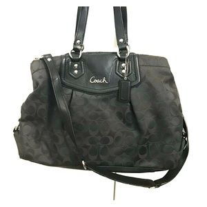 Authentic Black Coach Purse